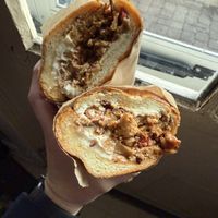 cheesesteakk  at LUHV Vegan Bistro in Hatboro