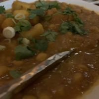 Chickpeas and potato  at Himalayan Cafe in New Farm