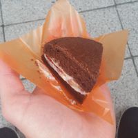 Strawberry choclate cake, 380yen at Kanauta in Kobe