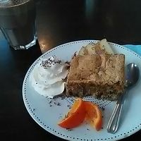 Cake at Cafe Lumiere in Grenoble