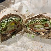 Gramps sub made vegan  at Ike's in Burbank