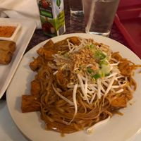 Vegan Pad Thai with tofu  at Chaang Thai in Colorado Springs