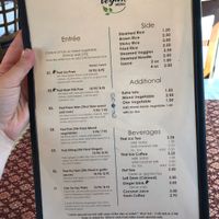 Vegan menu (4/4) at Chaang Thai in Colorado Springs