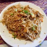 Chaang chef’s noodle special (on vegan menu) at Chaang Thai in Colorado Springs