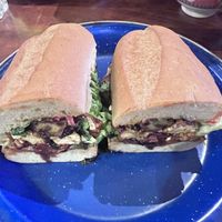 Vegan bahn mi  at Hanoi Bike Shop in Glasgow