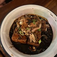 Tofu molasses   at Hanoi Bike Shop in Glasgow