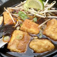 pho vegan  at Hanoi Bike Shop in Glasgow