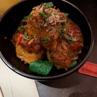 Tomato tofu at Hanoi Bike Shop in Glasgow