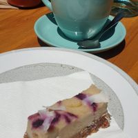 Raw lemon slice at Now & Not Yet Cafe in Warrandyte