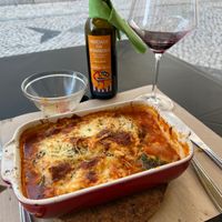 Veggie Lasagne  at Escandinavia Green Spirit in Fuseta