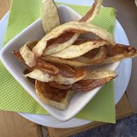 Fries  at Escandinavia Green Spirit in Fuseta