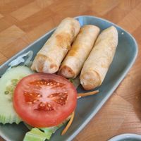 Spring rolls at Doi Intanon in Ambleside