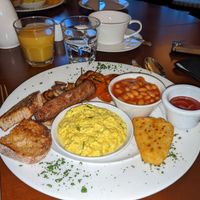 Vegan full English at Ambleside Manor in Ambleside