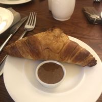 Plant based croissant with nut butter  at Ambleside Manor in Ambleside