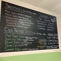 Drinks !   at Plant Power Cafe & Juice Bar in Chattanooga