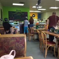 inside at Plant Power Cafe & Juice Bar in Chattanooga