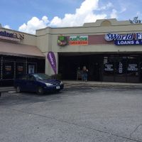 outside of building at Plant Power Cafe & Juice Bar in Chattanooga