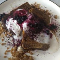 Banana French Toast   at Acacia in Frederiksberg