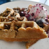 Waffle at Acacia in Frederiksberg