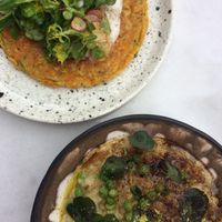 Warm dishes at Acacia in Frederiksberg