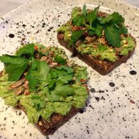 Avocado toast  at Acacia in Frederiksberg