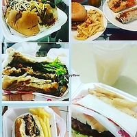 Burgers and fries at Hot Dog do Samuray in Joao Pessoa