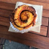 Pizza roll  at Shoofly in Portland