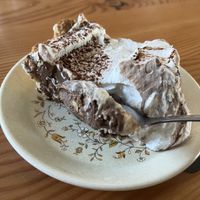 Chocolate cream pie   at Shoofly in Portland