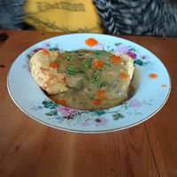 Biscuits & grav at Shoofly in Portland