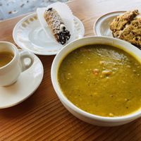 espresso, cannoli, soup, scone...  at Shoofly in Portland