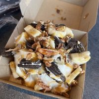 Everything is bigger in TX  at Cinnaholic in Richardson