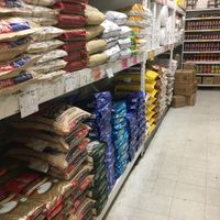 Rice for days at Patel Brothers in Waltham