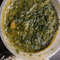 Yummy tofu saag  at Everest Nepal Restaurant in Colorado Springs