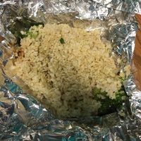 Poor Richard's Tofu & Veggies plate takeout at Poor Richard's in Colorado Springs