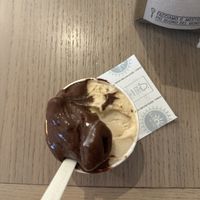 This one was dark chocolate and salted peanut butter  at Gelateria La Romana in Verona