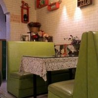 Inside at Bunny Pizza in Pingyao