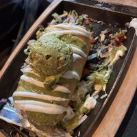 Vegan chick’n chimichanga   at Nacho Daddy - The Strip in Las Vegas