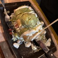 Vegan chick’n chimichanga   at Nacho Daddy - The Strip in Las Vegas