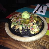 Loaded vegan nachos :) at Nacho Daddy - The Strip in Las Vegas