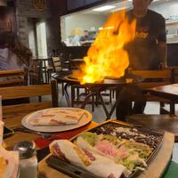 Vegan fajitas   at Nacho Daddy - The Strip in Las Vegas
