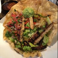 fajita salad at Nacho Daddy - The Strip in Las Vegas
