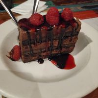 Chocolate cake at Nacho Daddy - The Strip in Las Vegas