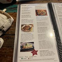Vegan Menu at Nacho Daddy - The Strip in Las Vegas