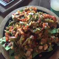 ";Chik'n"; nachos! Nom nom nom at Nacho Daddy - The Strip in Las Vegas