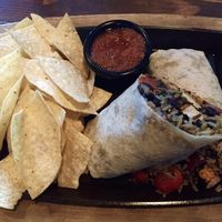 Spicy burrito at Nacho Daddy - The Strip in Las Vegas