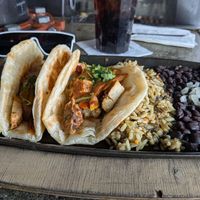 Vegan Chicken Tacos at Nacho Daddy - The Strip in Las Vegas