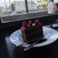 Chocolate Raspberry Cake  at Nacho Daddy - The Strip in Las Vegas