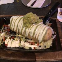 Vegan chimichanga  at Nacho Daddy - The Strip in Las Vegas