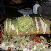 Chimichanga  at Nacho Daddy - The Strip in Las Vegas