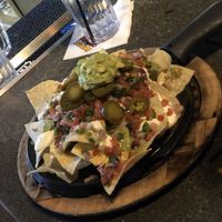 Vegan nachos (spicy salsa) at Nacho Daddy - The Strip in Las Vegas